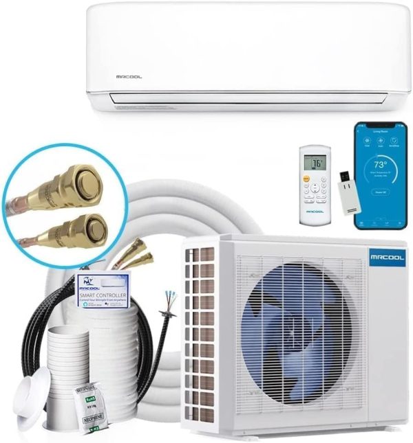 Mrcool DIY 12K BTU 4th Gen Energy Star Ductless Mini-Split Air Conditioner